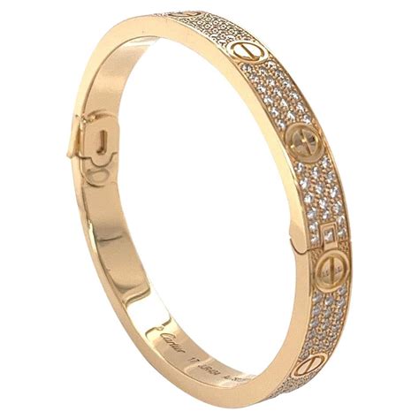 cartier love pave necklace|cartier love bracelet fashionphile.